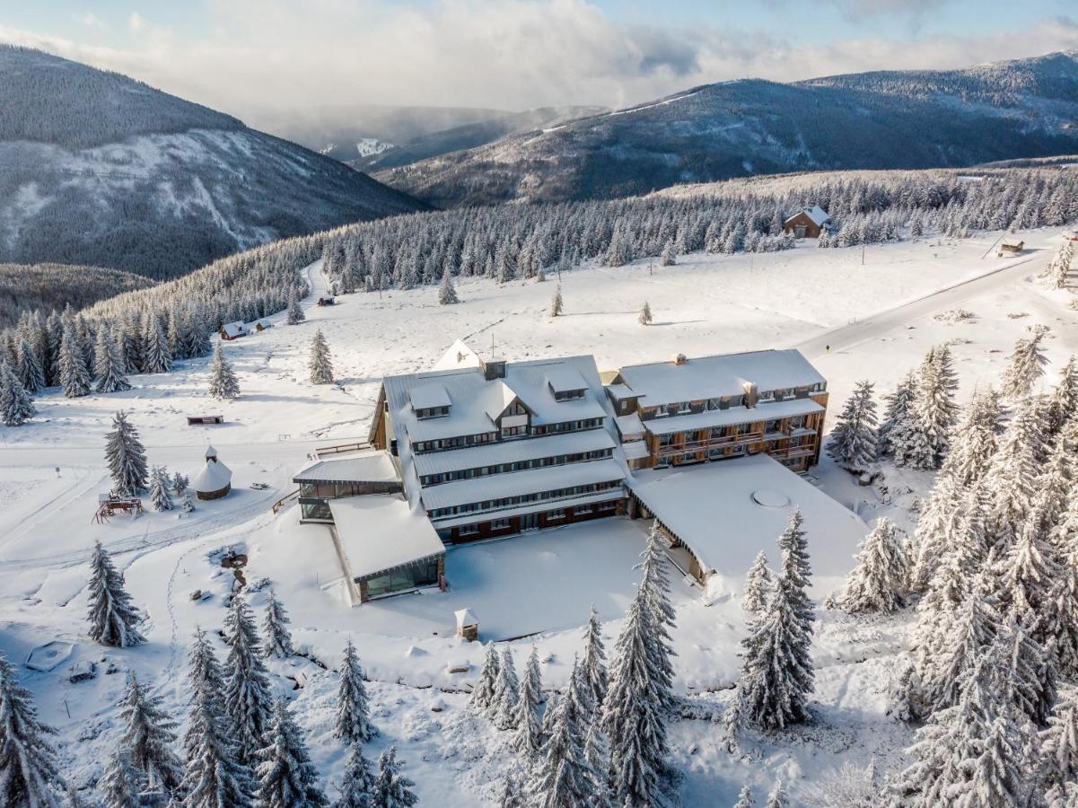 Erlebachova Bouda, Hotel - Resort Svaty Frantisek Spindleruv Mlyn Exterior foto