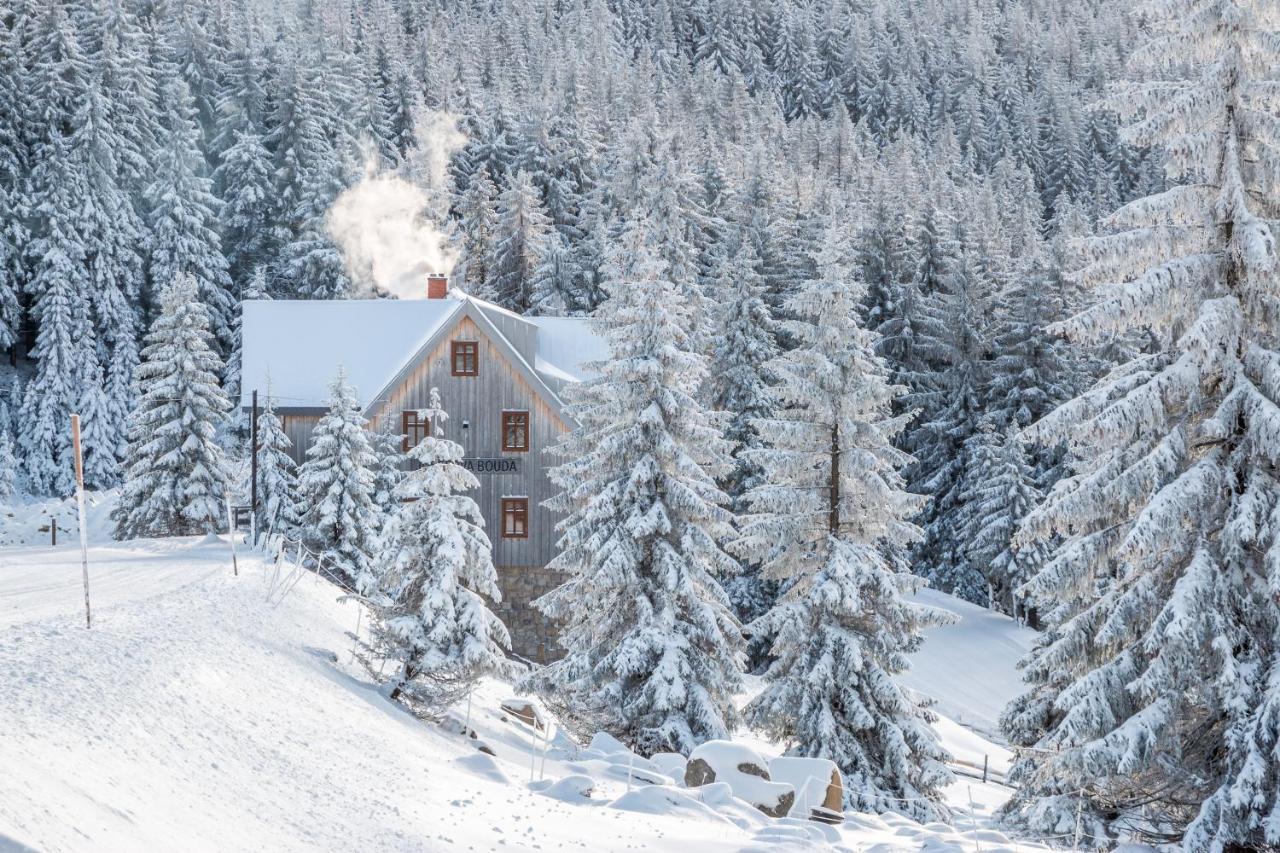 Erlebachova Bouda, Hotel - Resort Svaty Frantisek Spindleruv Mlyn Exterior foto