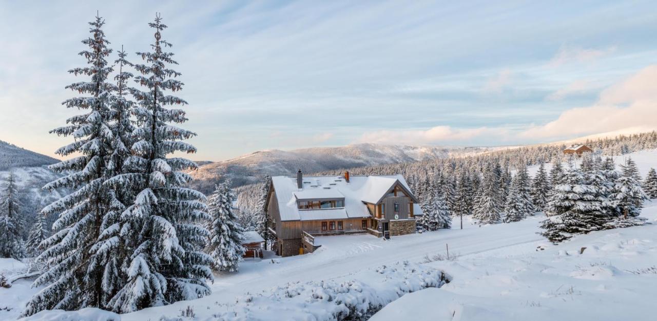 Erlebachova Bouda, Hotel - Resort Svaty Frantisek Spindleruv Mlyn Exterior foto