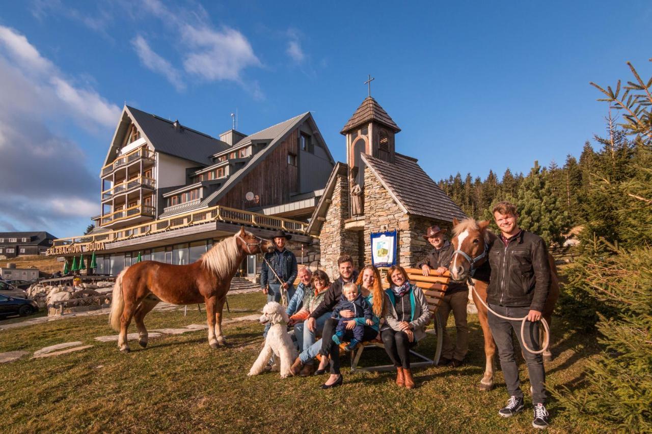 Erlebachova Bouda, Hotel - Resort Svaty Frantisek Spindleruv Mlyn Exterior foto