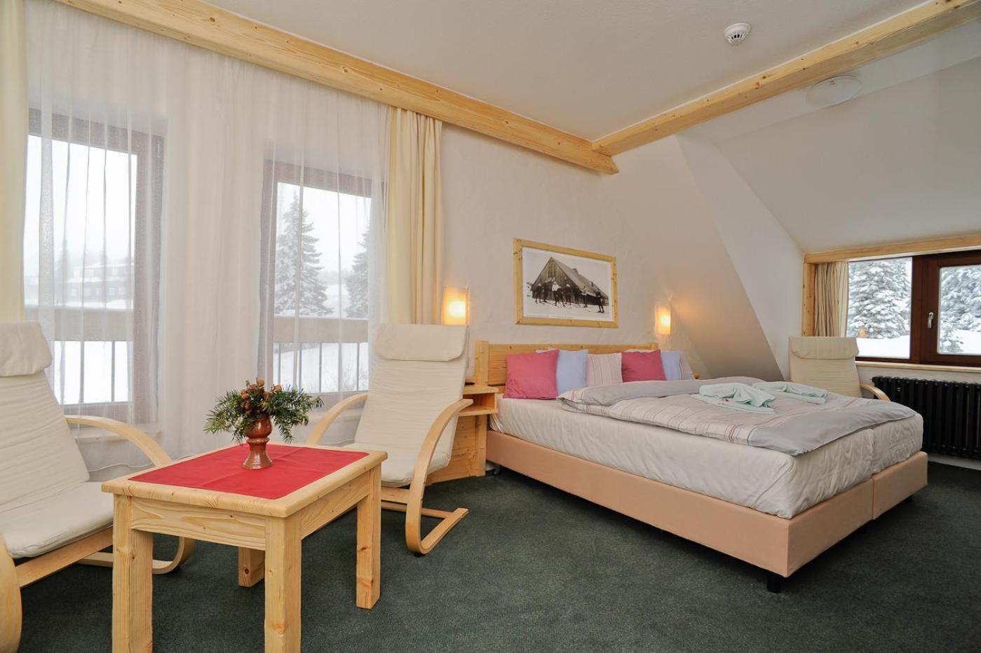 Erlebachova Bouda, Hotel - Resort Svaty Frantisek Spindleruv Mlyn Exterior foto