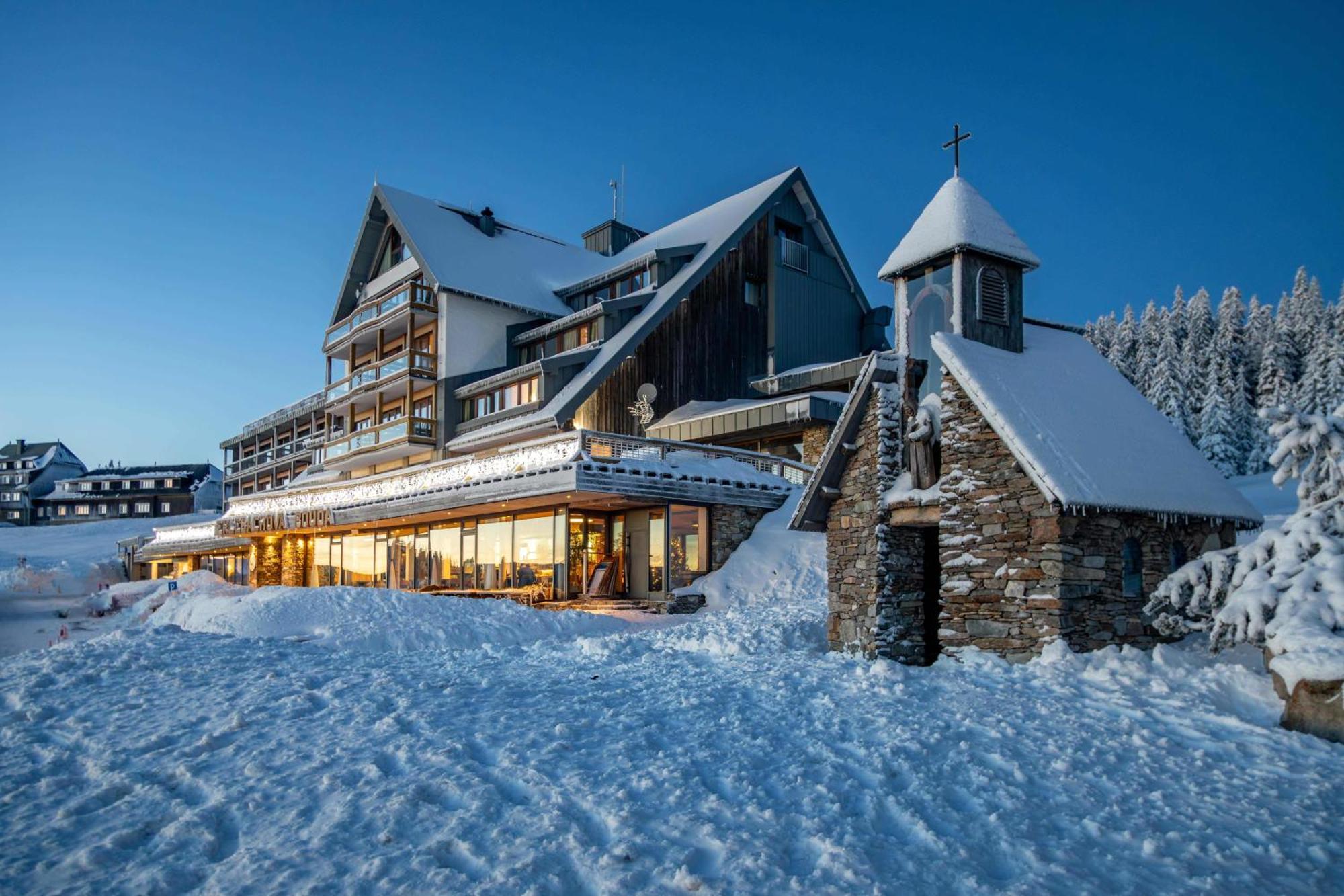 Erlebachova Bouda, Hotel - Resort Svaty Frantisek Spindleruv Mlyn Exterior foto